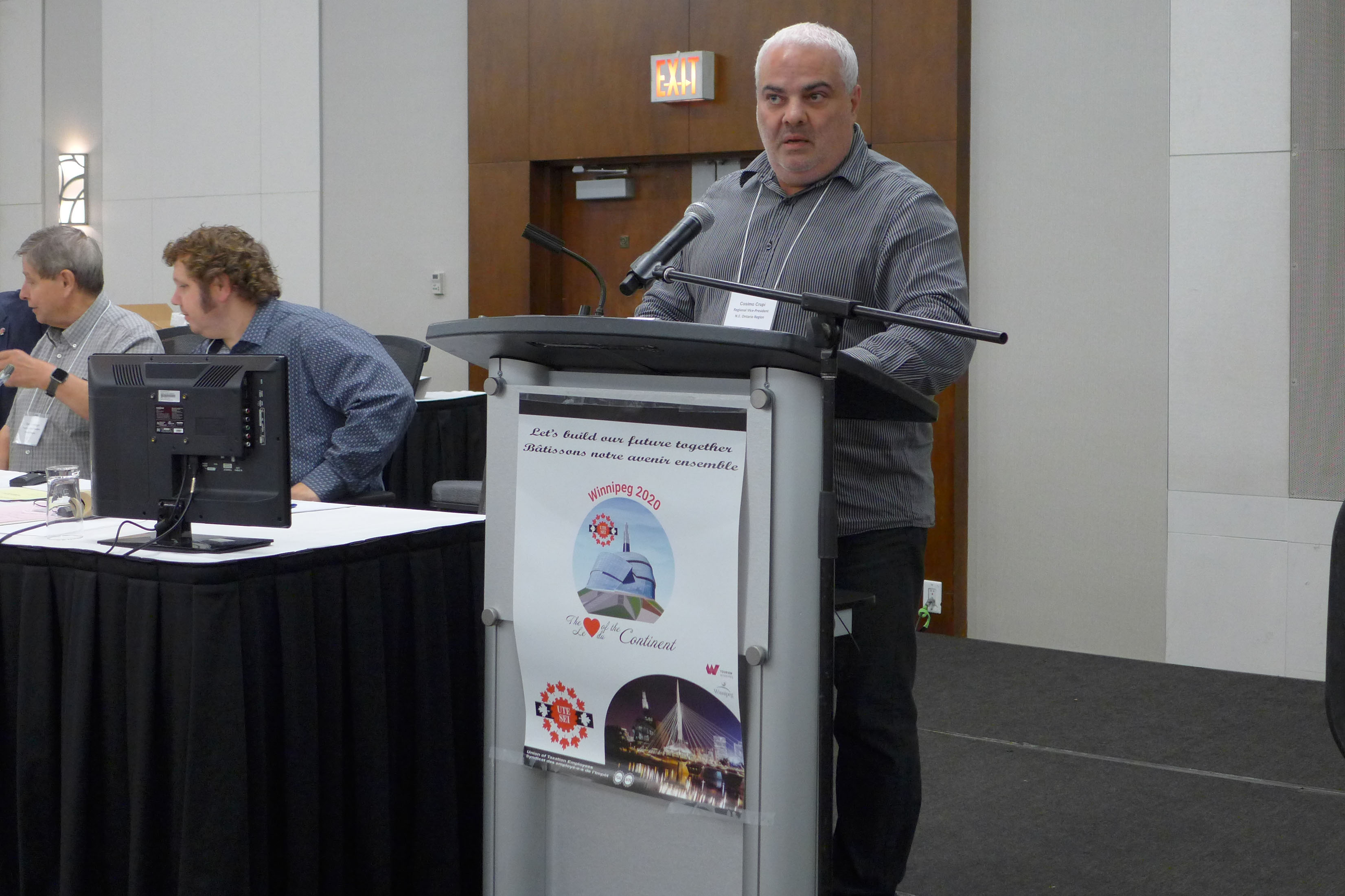 Cosimo Crupi, RVP Northern and Eastern Ontario Region and Chair of the Honours and Awards Committee