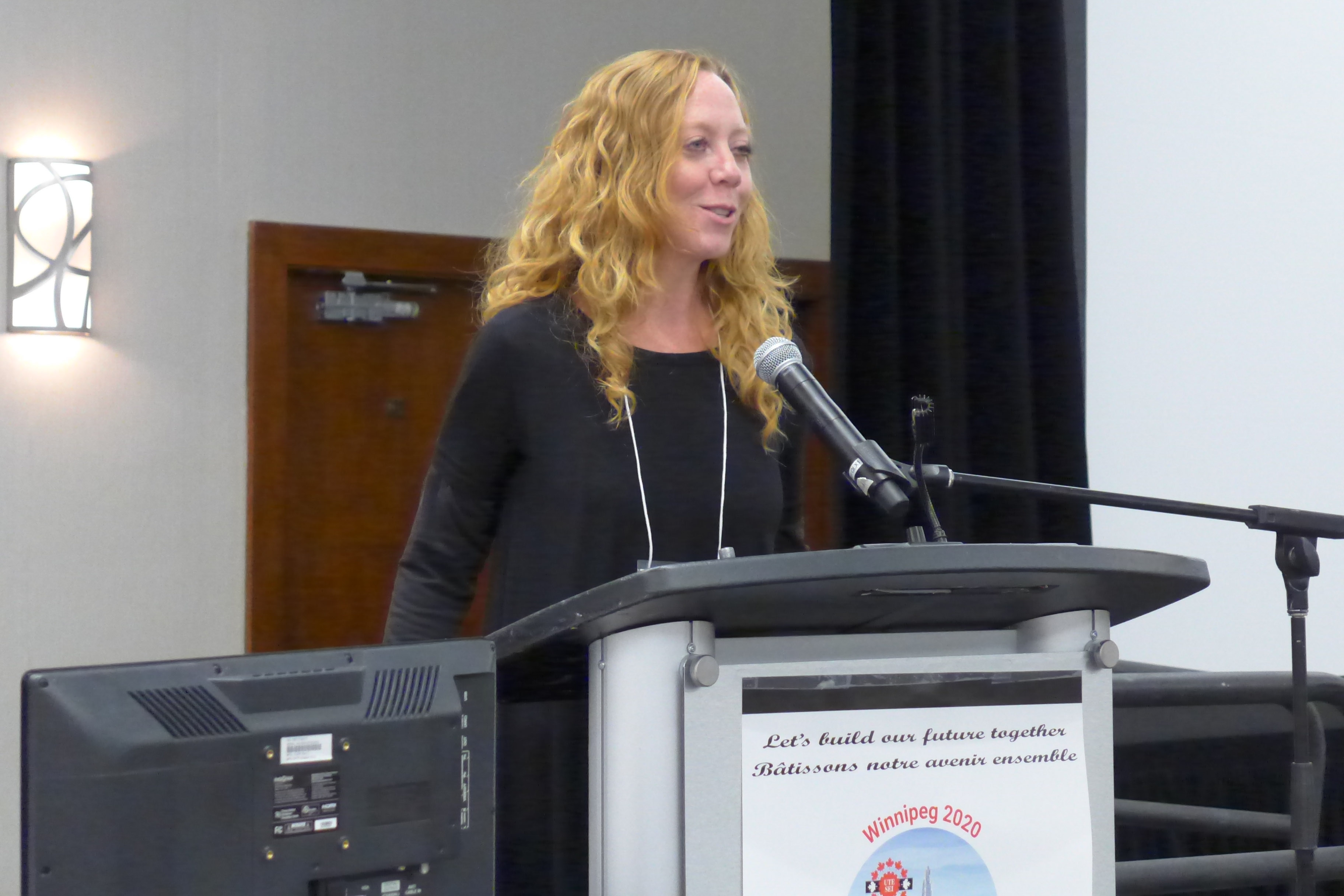 Jennifer MacPherson is awarded the Award of Merit in the Field of Health and Safety – Elizabeth (Betty) Bannon