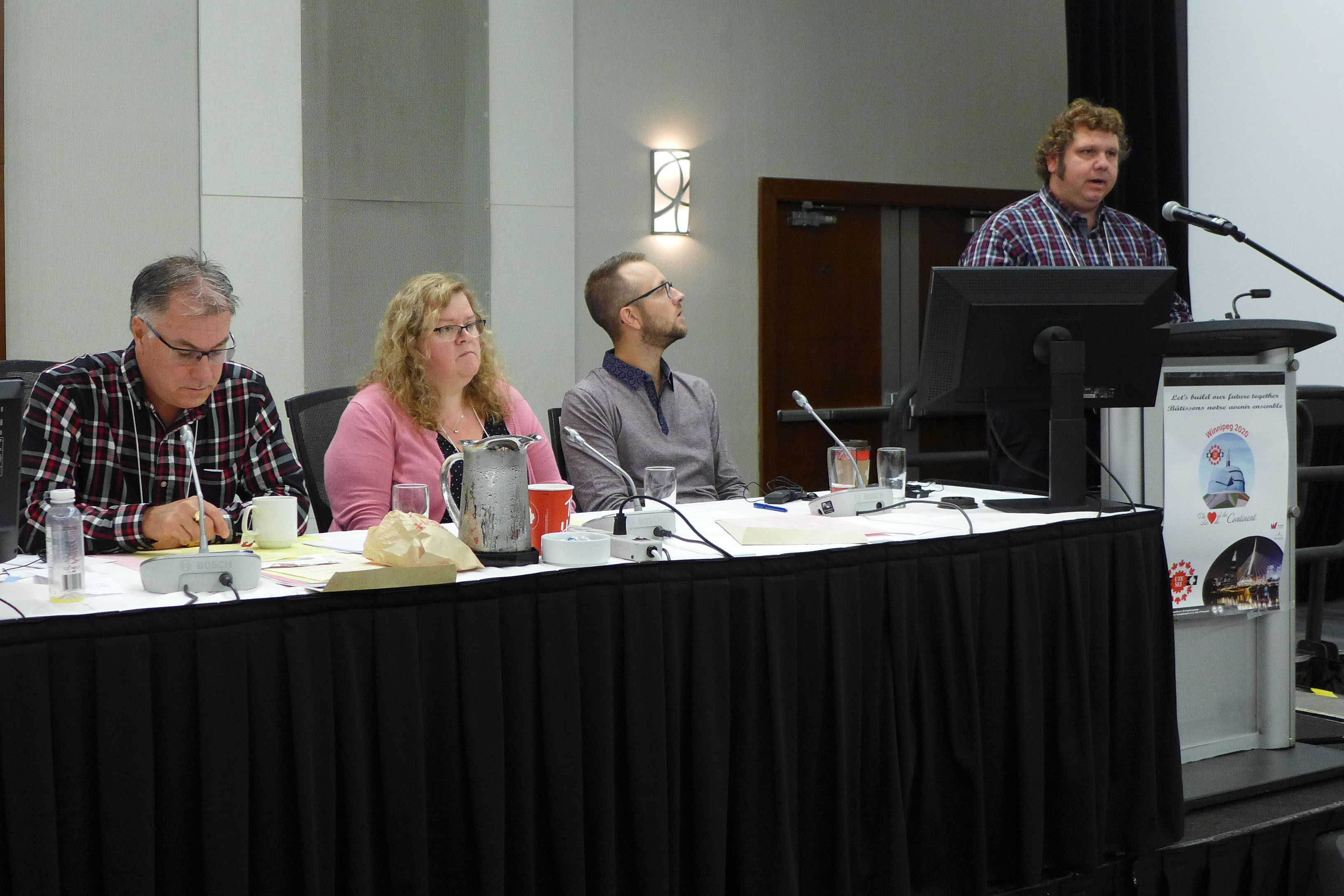 Kent MacDonald, Darlene Bembridge, Jérôme Martel, Ken Bye
