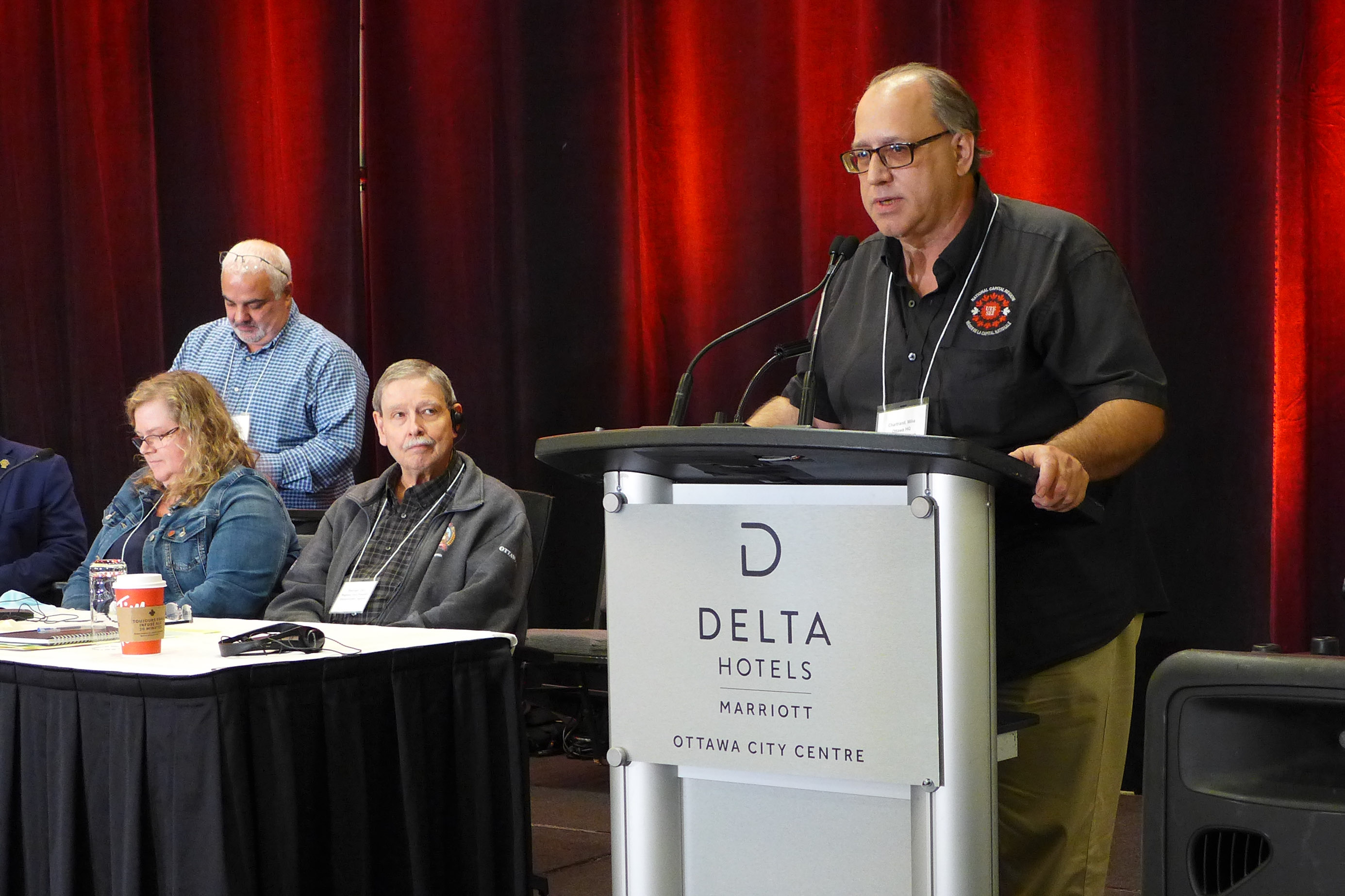 Mike Chartrand receives his 15 year pin