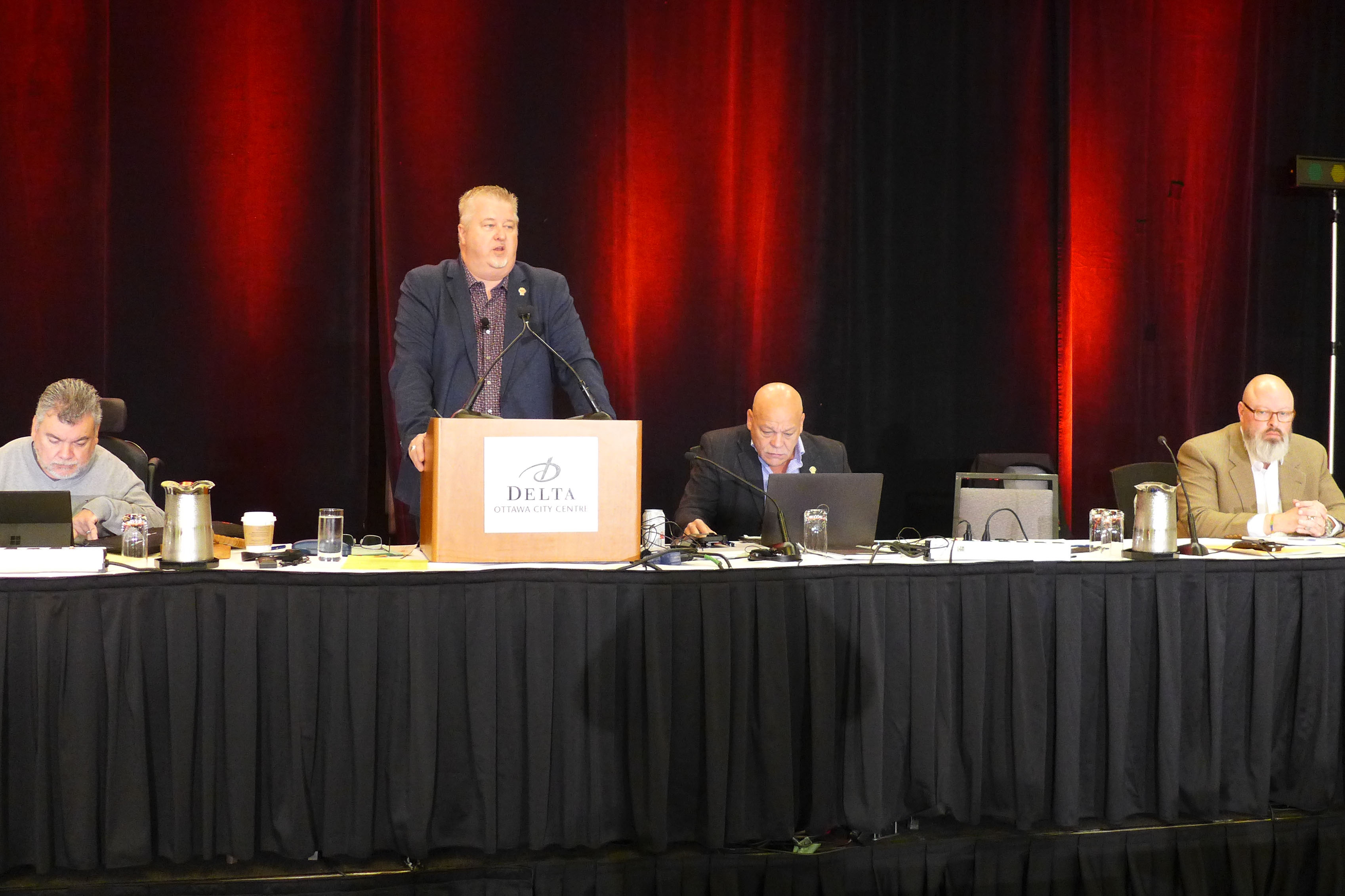 Daniel Camara, Marc Brière, Doug Gaetz, Adam Jackson