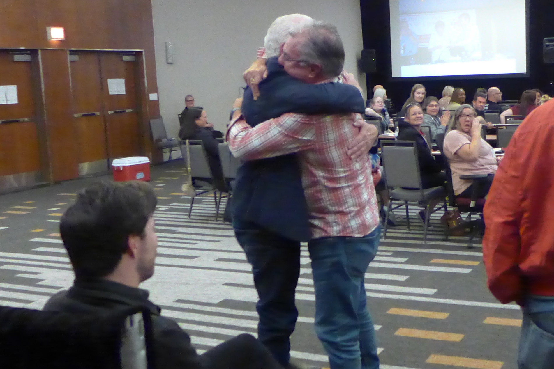 Presentation in Honour of Kent MacDonald's Retirement; Chris Aylward and Kent MacDonald