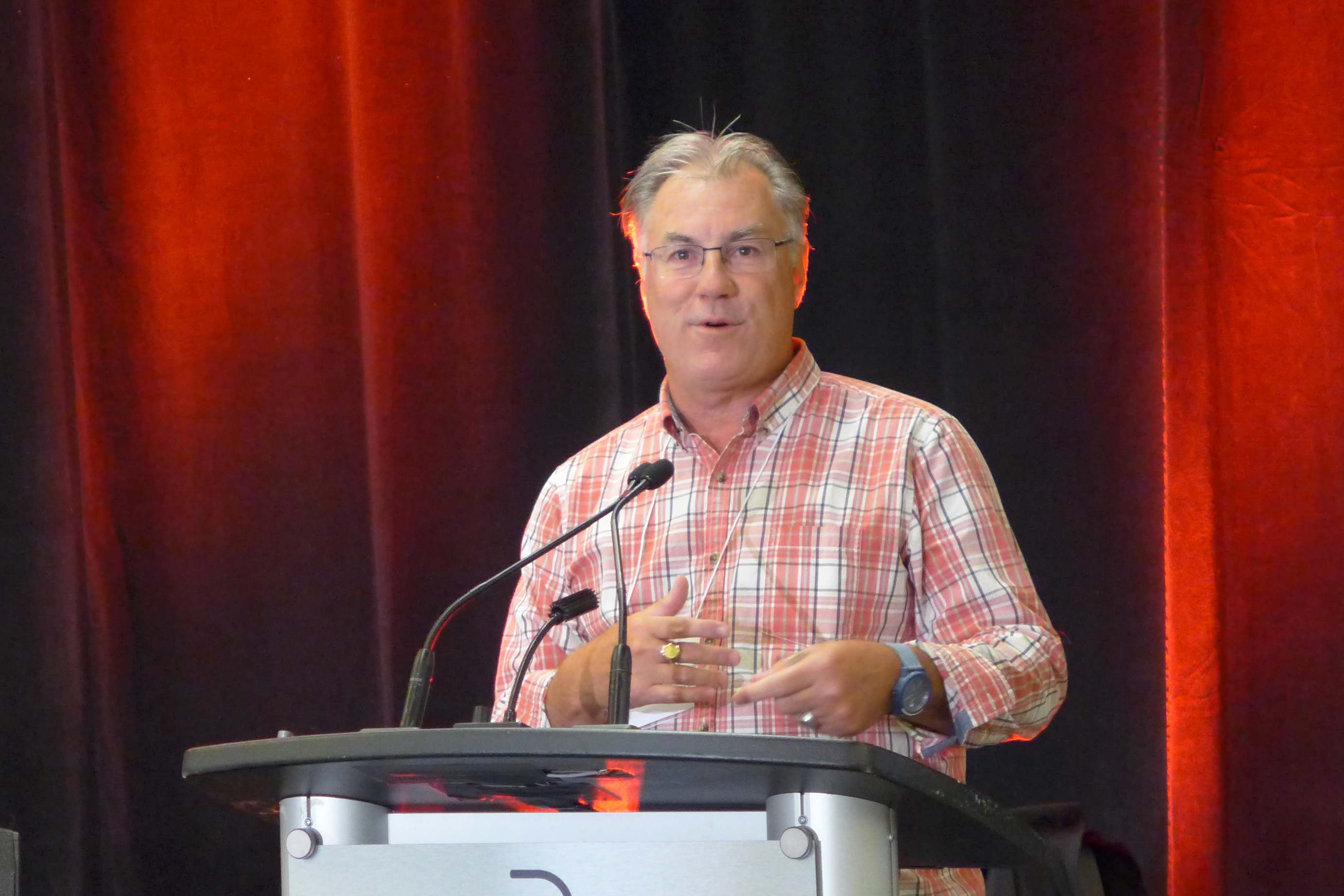 Kent MacDonald, Life Member and Retiring Labour Relations Officer