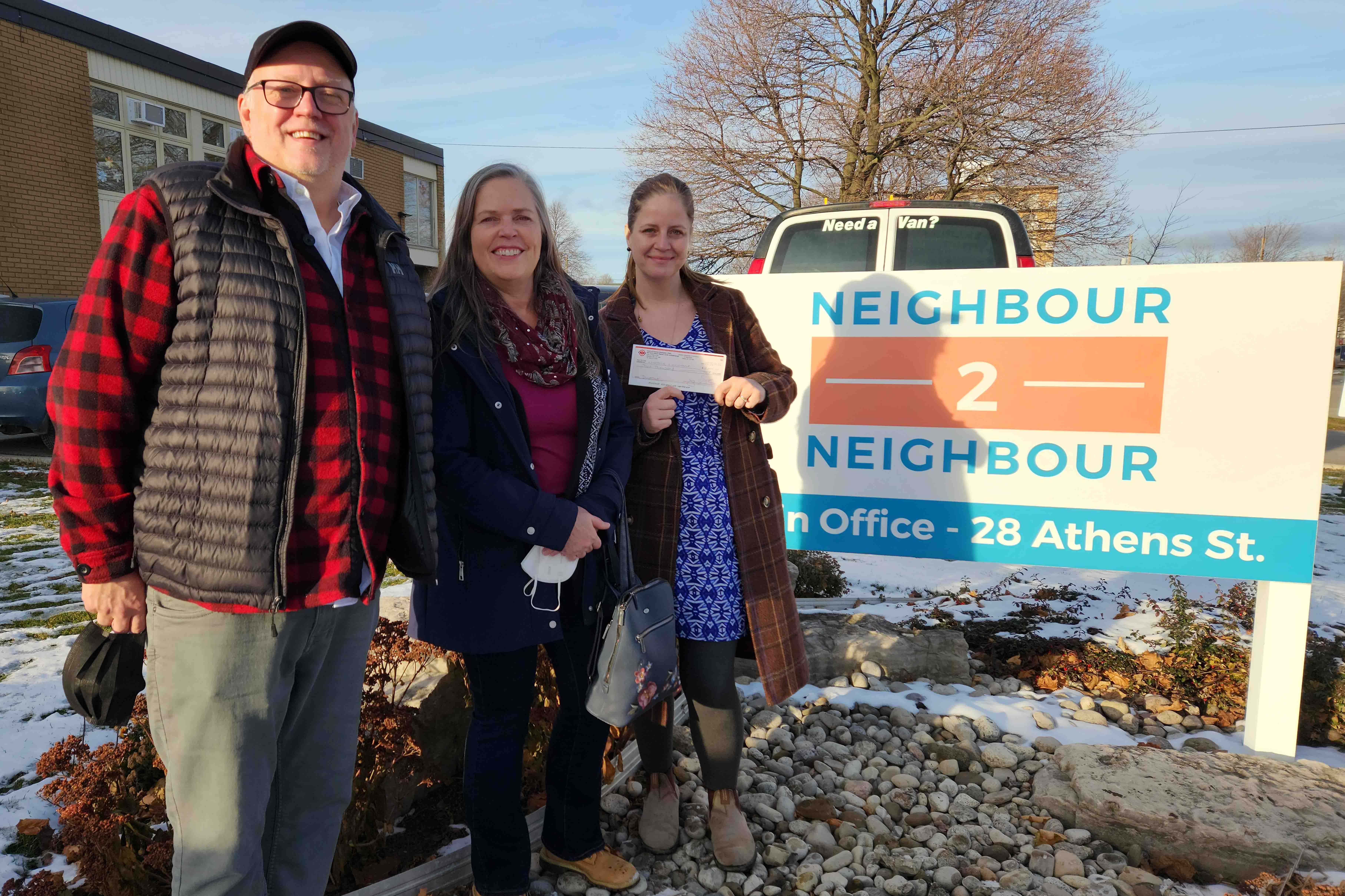 Jamie vanSydenborgh, RVP and Gina Degner, Interim President of Local 00014