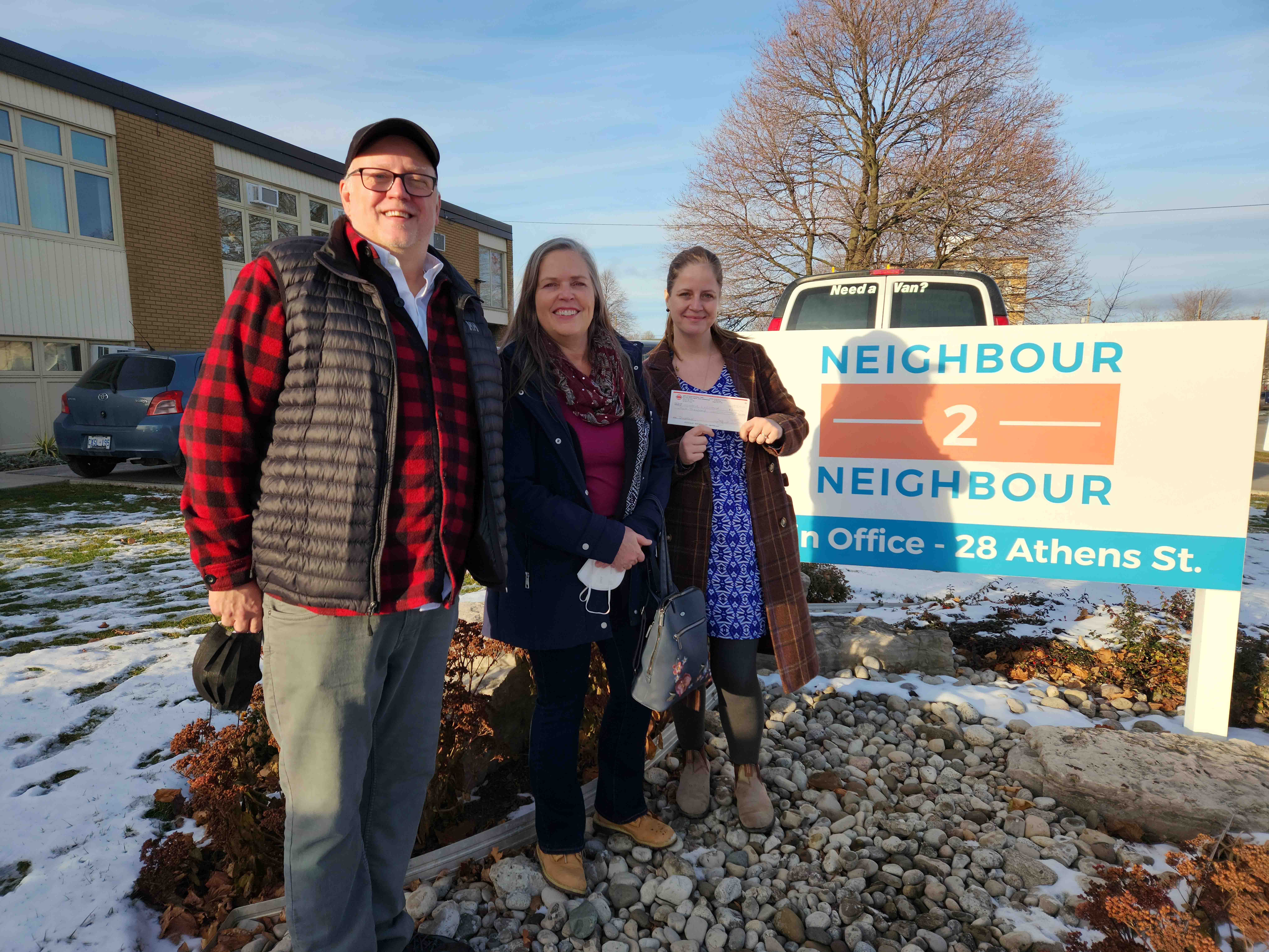 Jamie vanSydenborgh, RVP and Gina Degner, Interim President of Local 00014