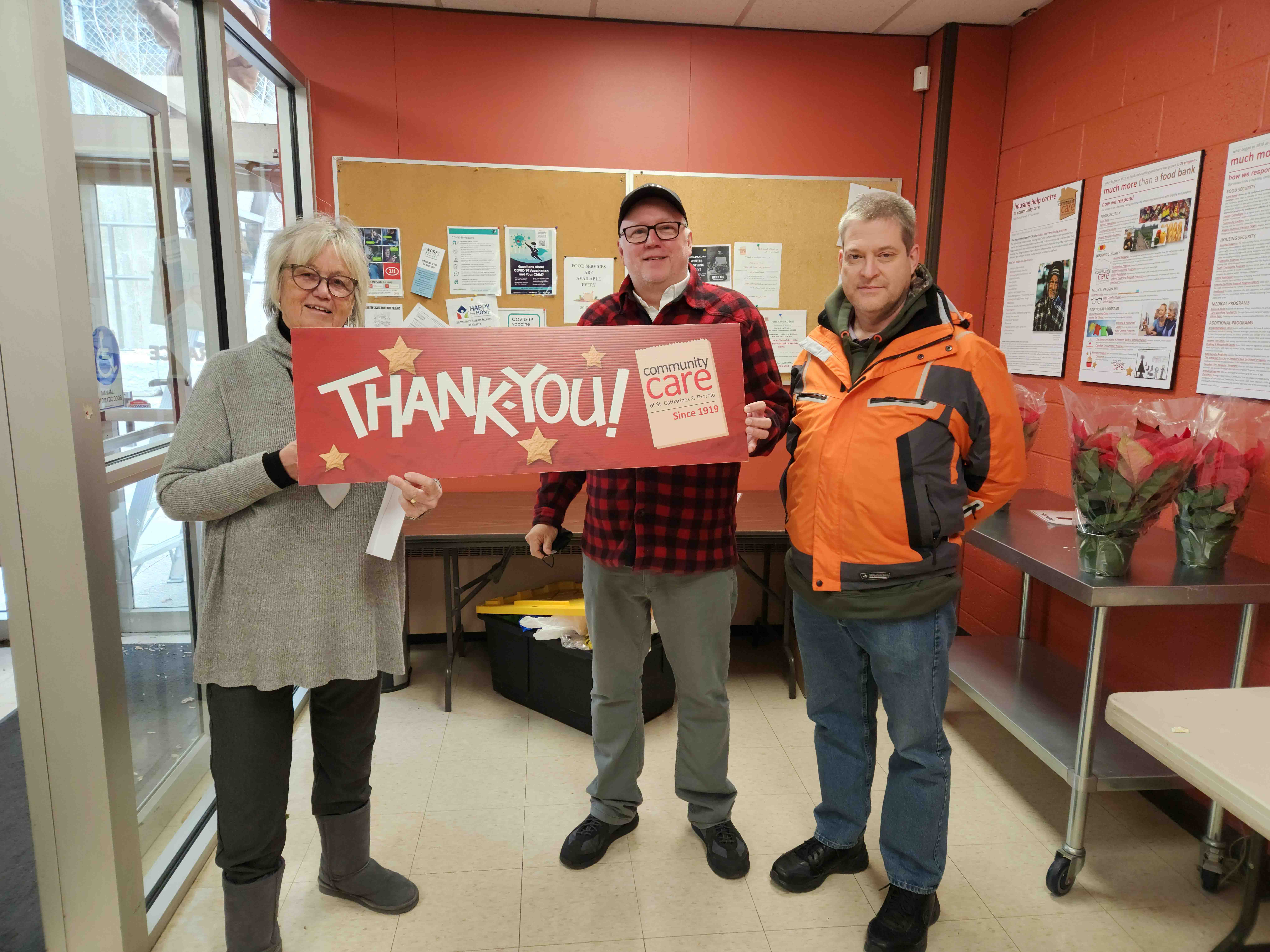 Jamie vanSydenborgh, RVP for Southwestern Ontario and James Walker, President of Local 00016