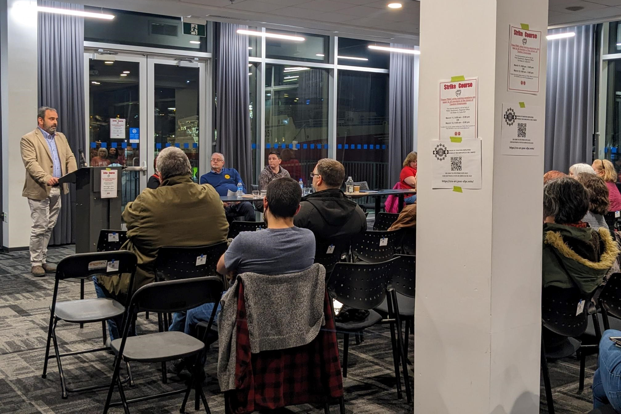 Chris Di Liberatore, PSAC Regional Executive Vice-President