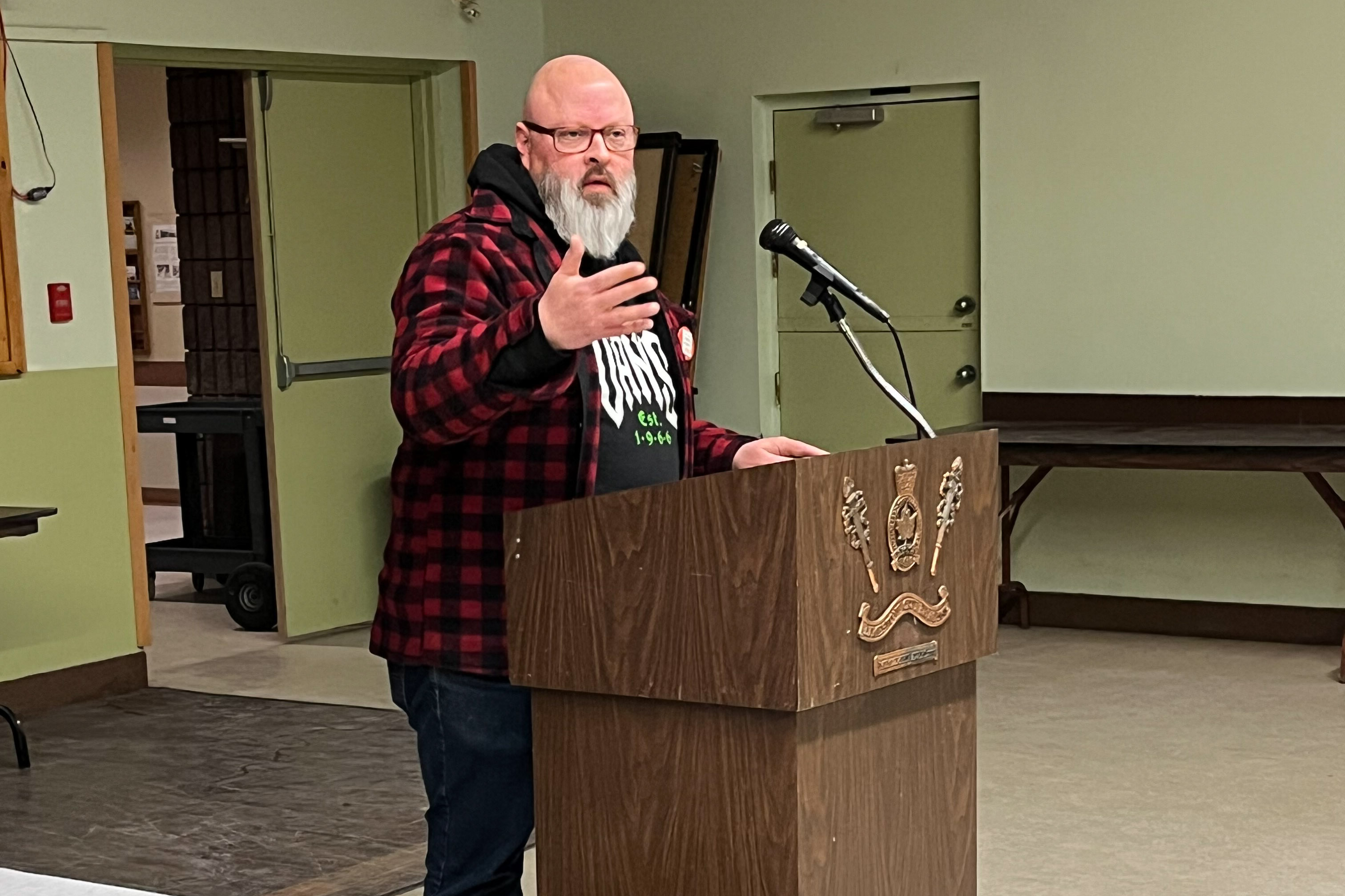 Adam Jackson, 2nd VP and bargaining team member