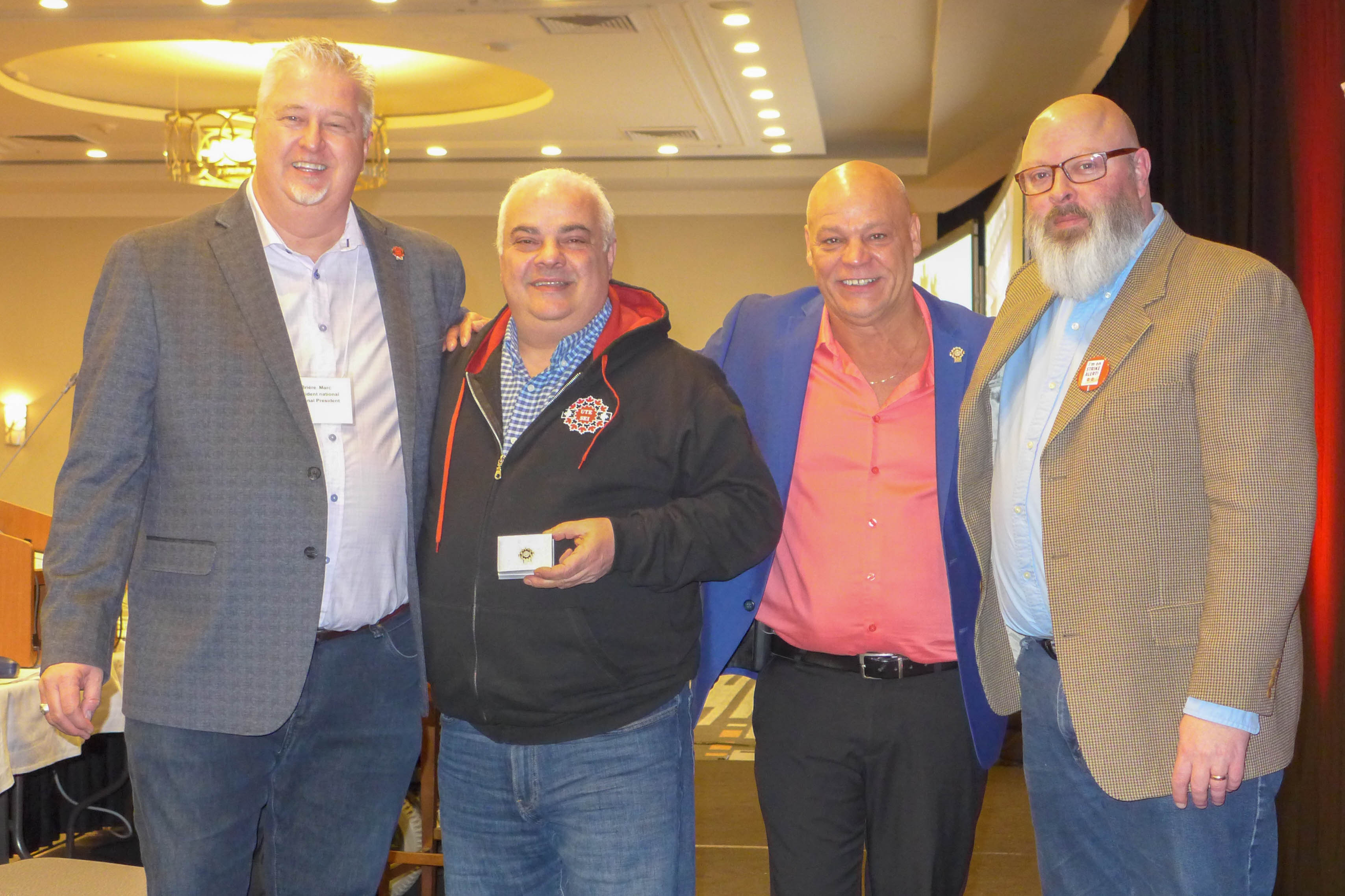 Marc Brière, Cosimo Crupi, Doug Gaetz, Adam Jackson