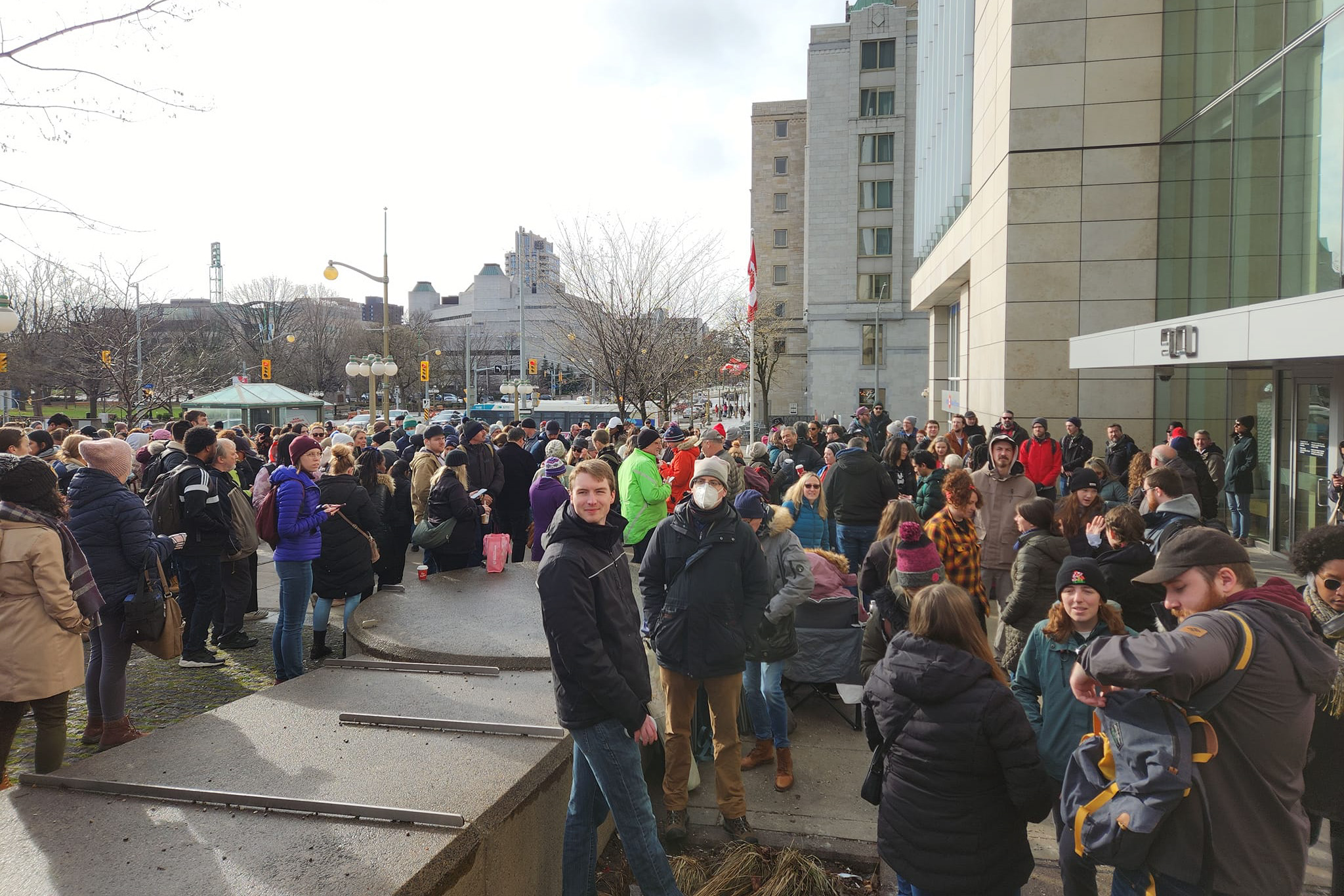 In front of Treasury Board of Canada Secretariat