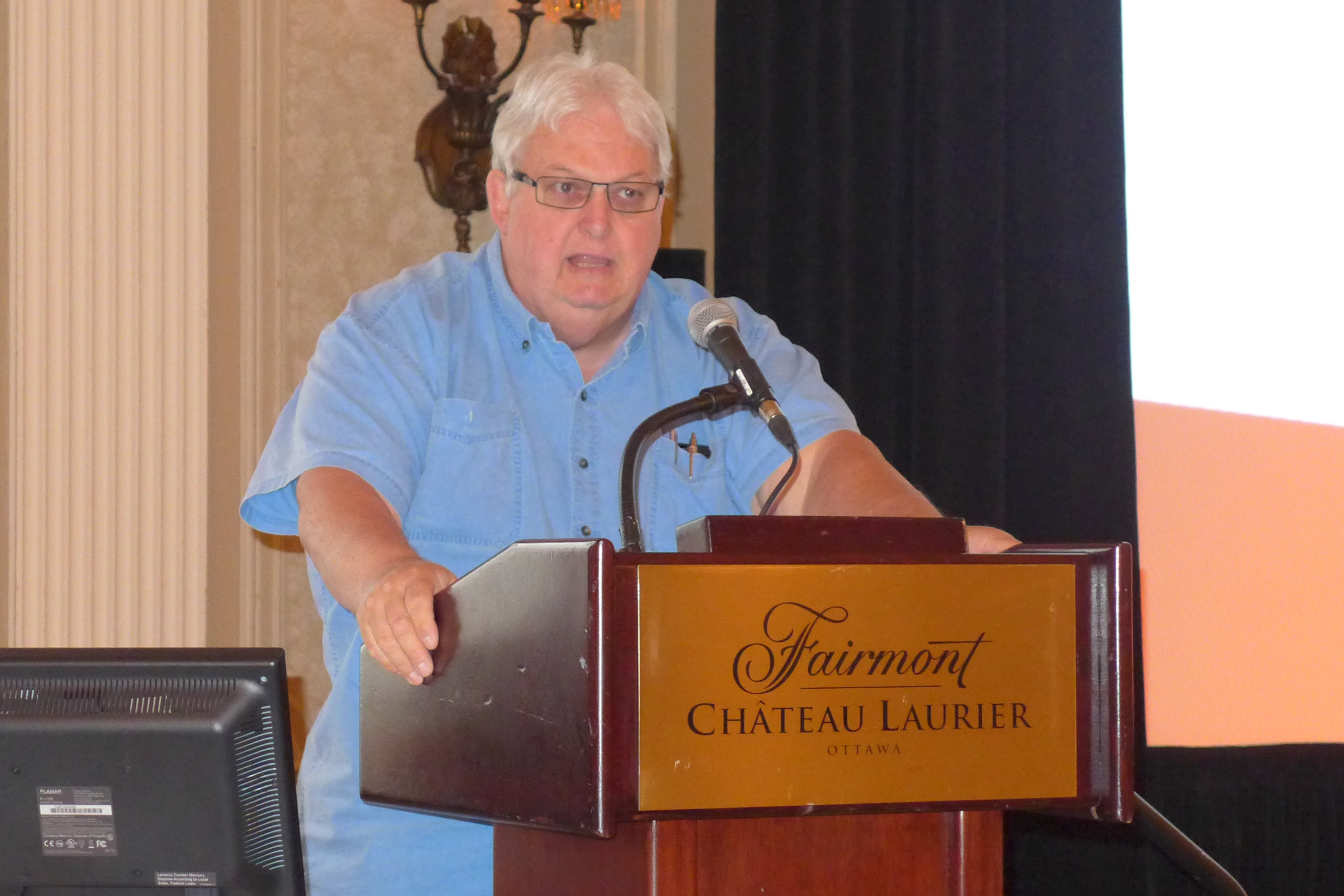 Denis Lalancette, RVP and Chair of the Honours and Awards Committee