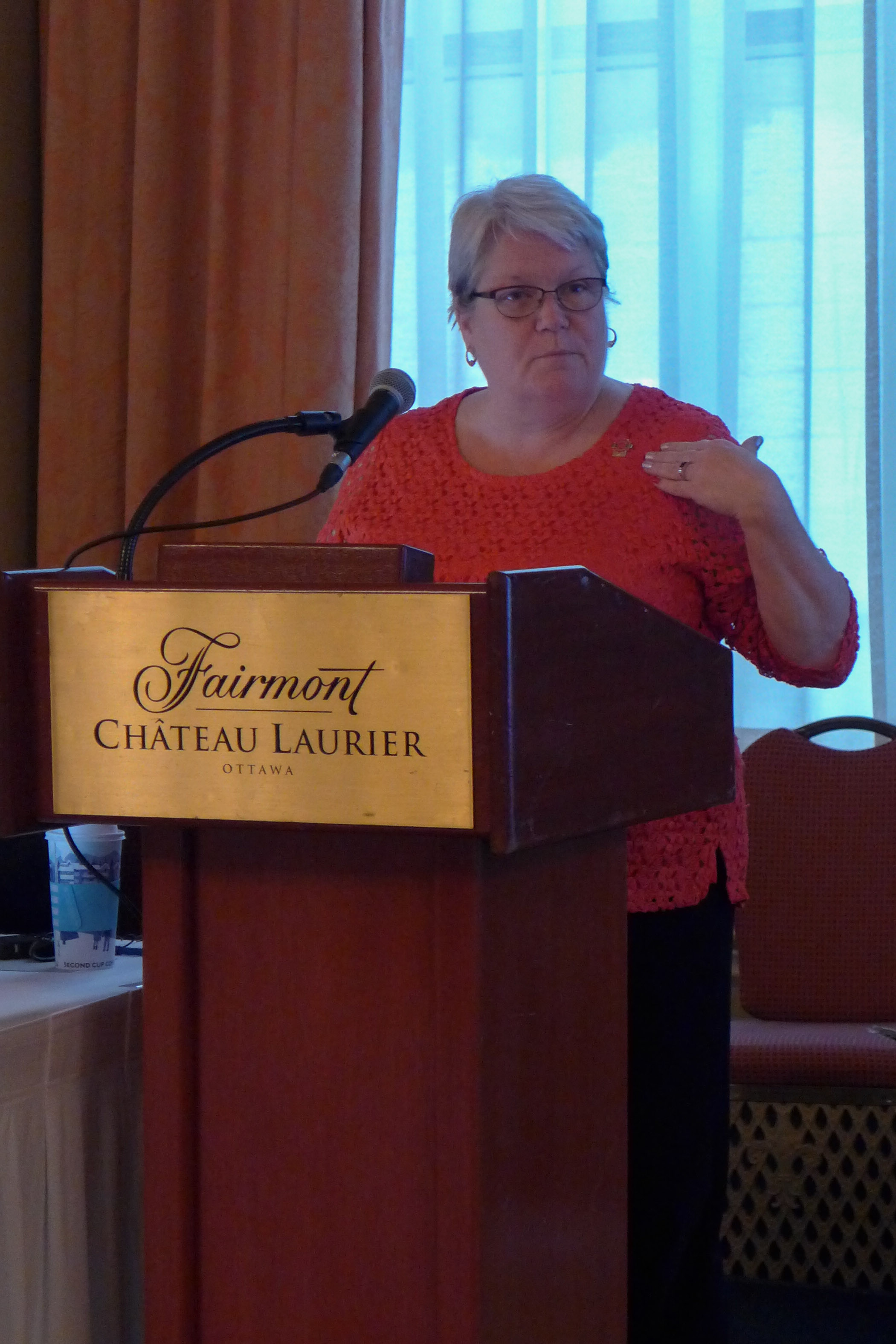 PSAC National President Robyn Benson