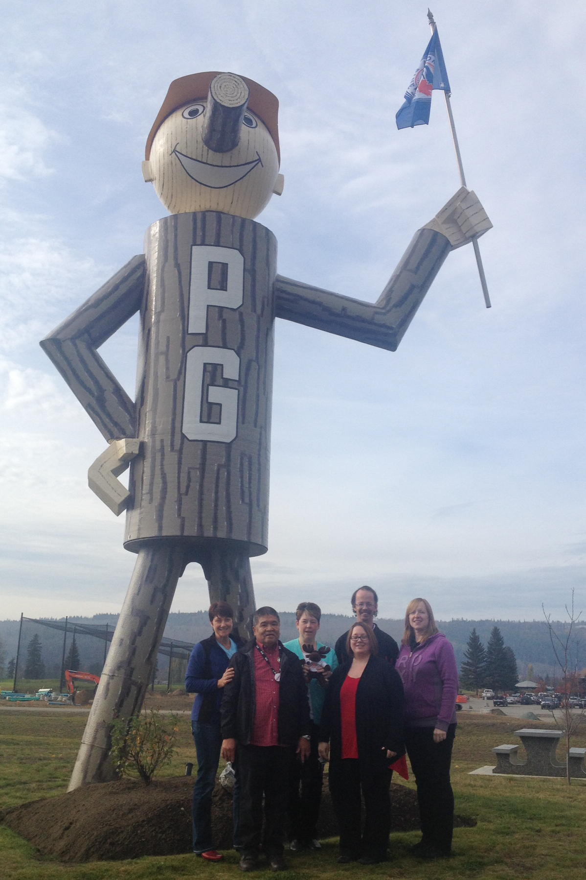 Mr. PG, Prince George with the Local Executive