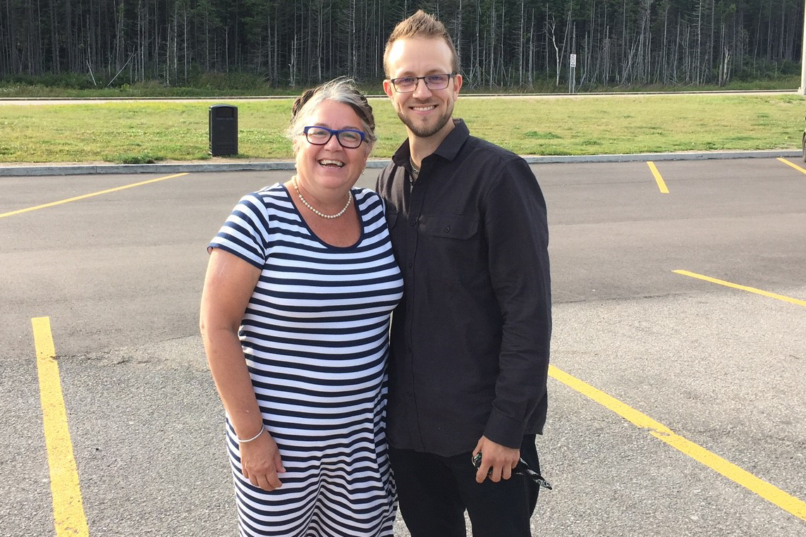 Jérôme Martel, VPR Québec avec  la ministre du Revenu Diane Lebouthillier