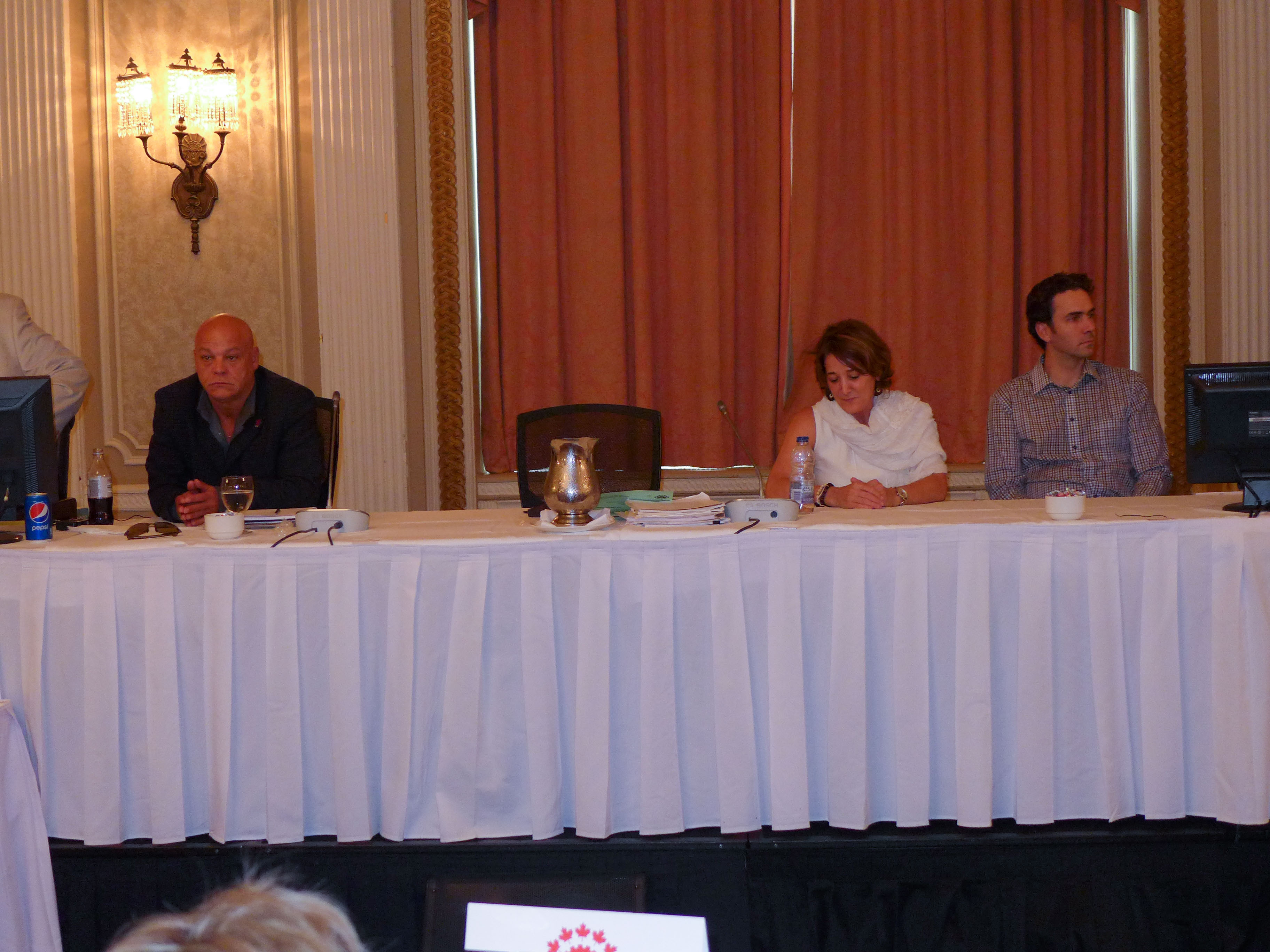 Doug Gaetz, Lyson Paquette, David-Alexandre Leblanc