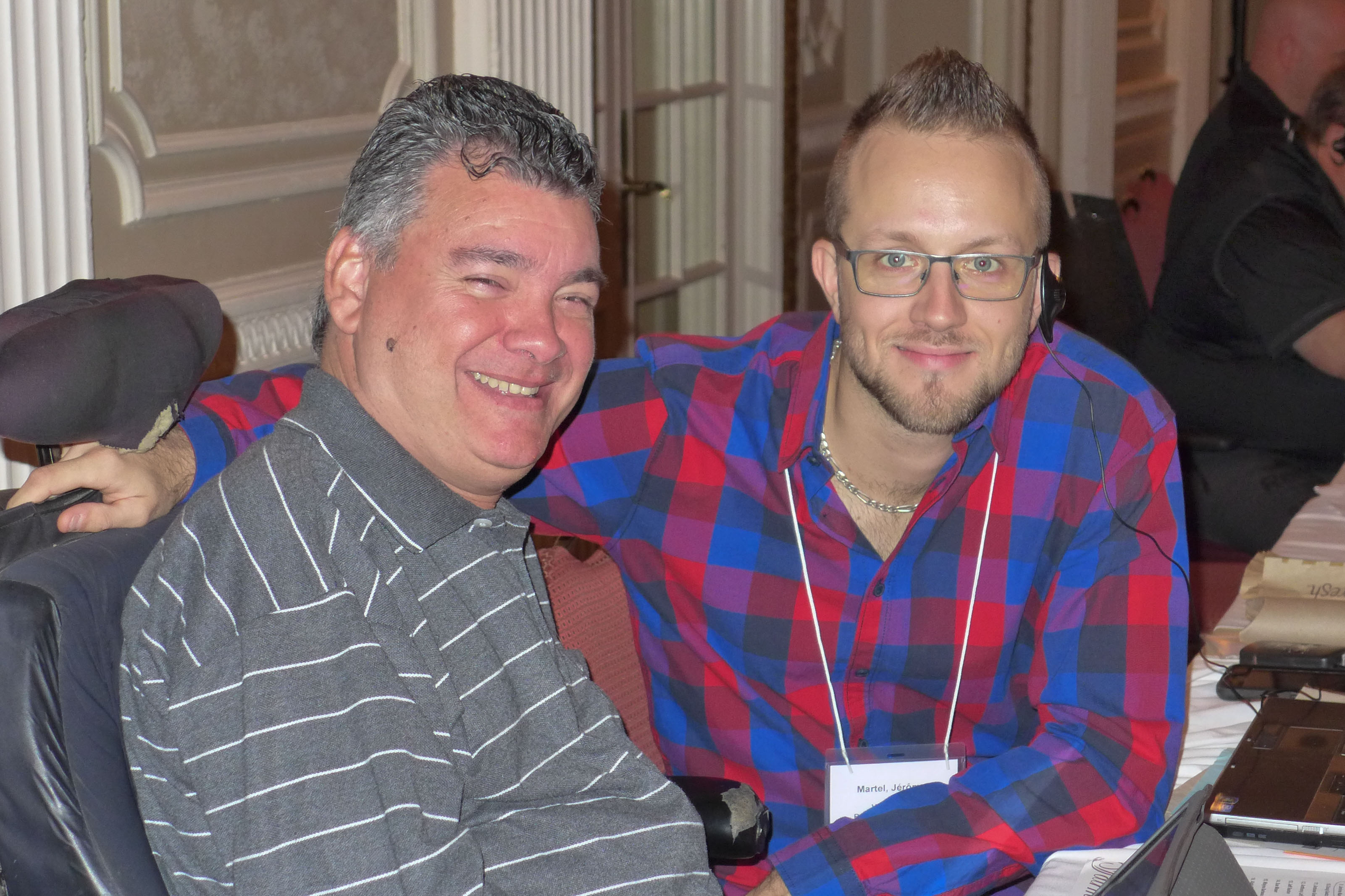 Daniel Camera, VPR Montréal et Jérôme Martel, VPR Québec