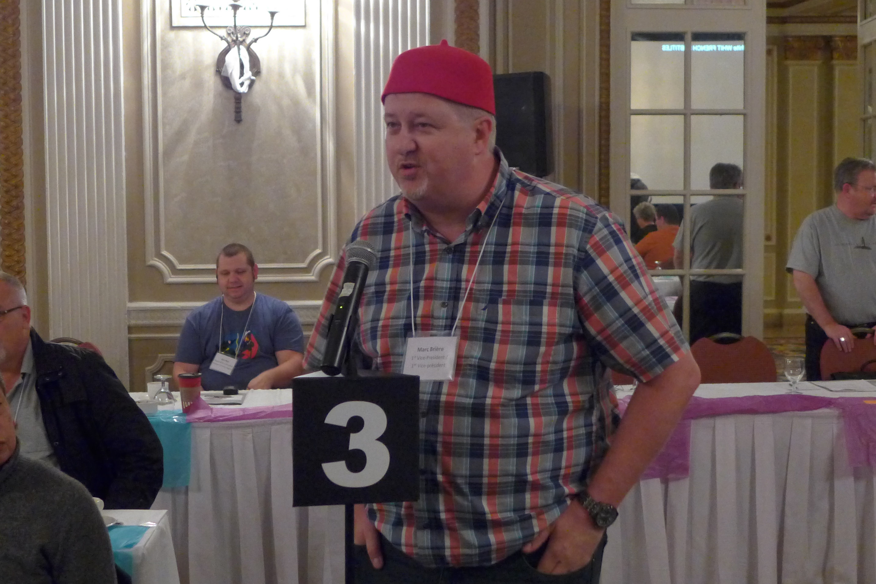 Marc Brière, 1er Vice-président national