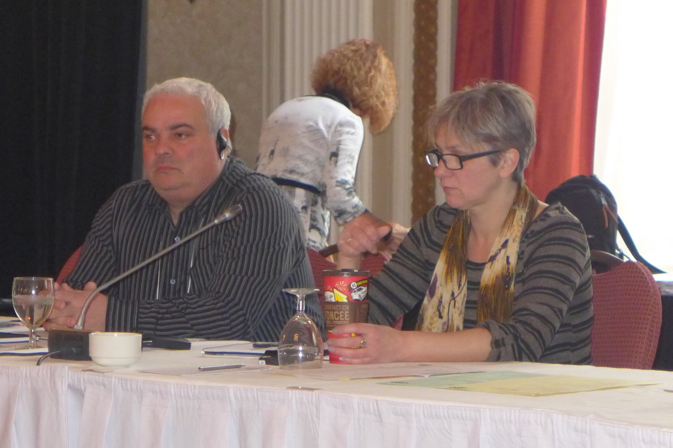 Cosimo Crupi et Theresa Greenough, Comité sur le réaménagement des effectifs