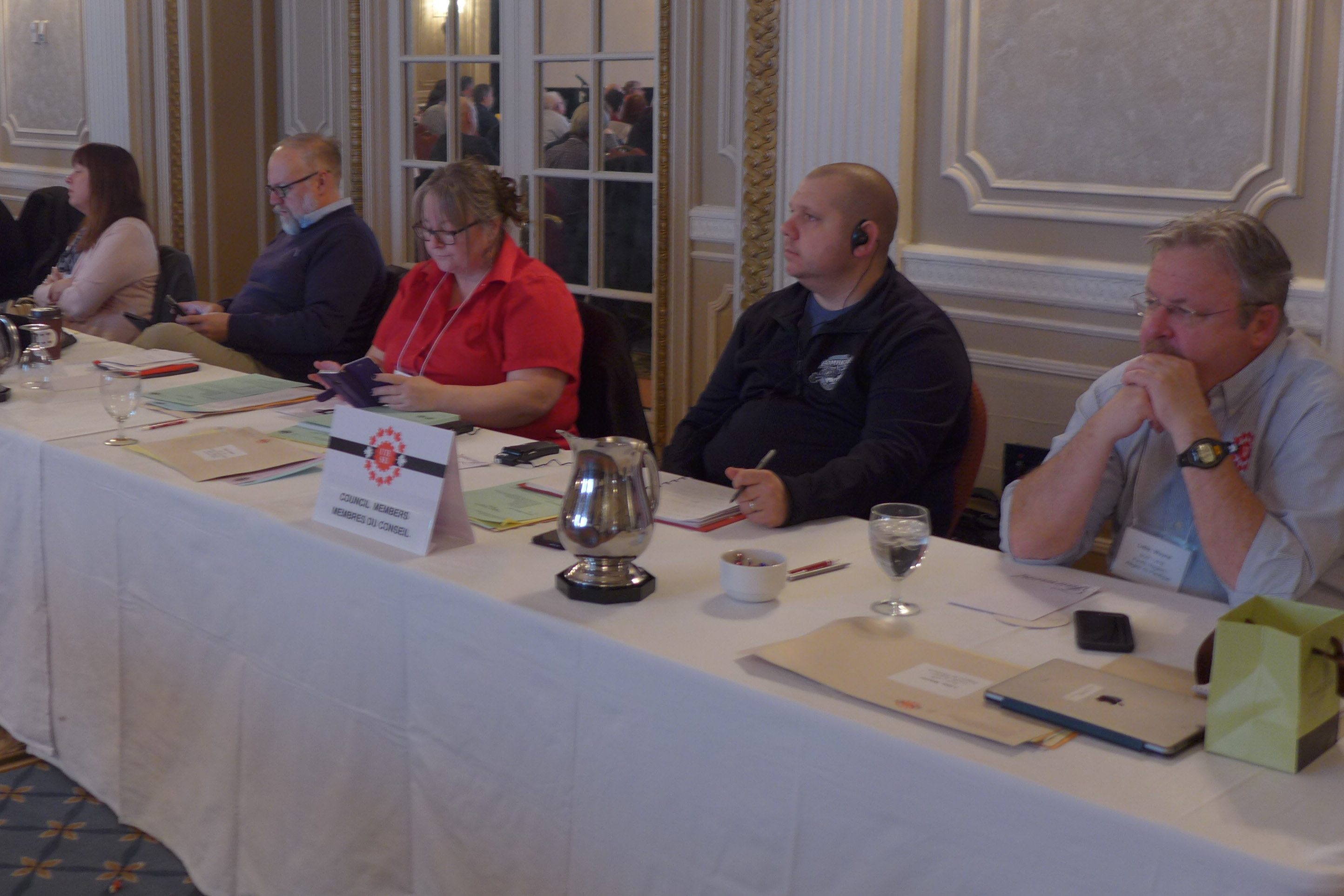 Annette Melanson, Jamie vanSydenborgh, Madonna Gardiner, Ken Bye, Wayne Little