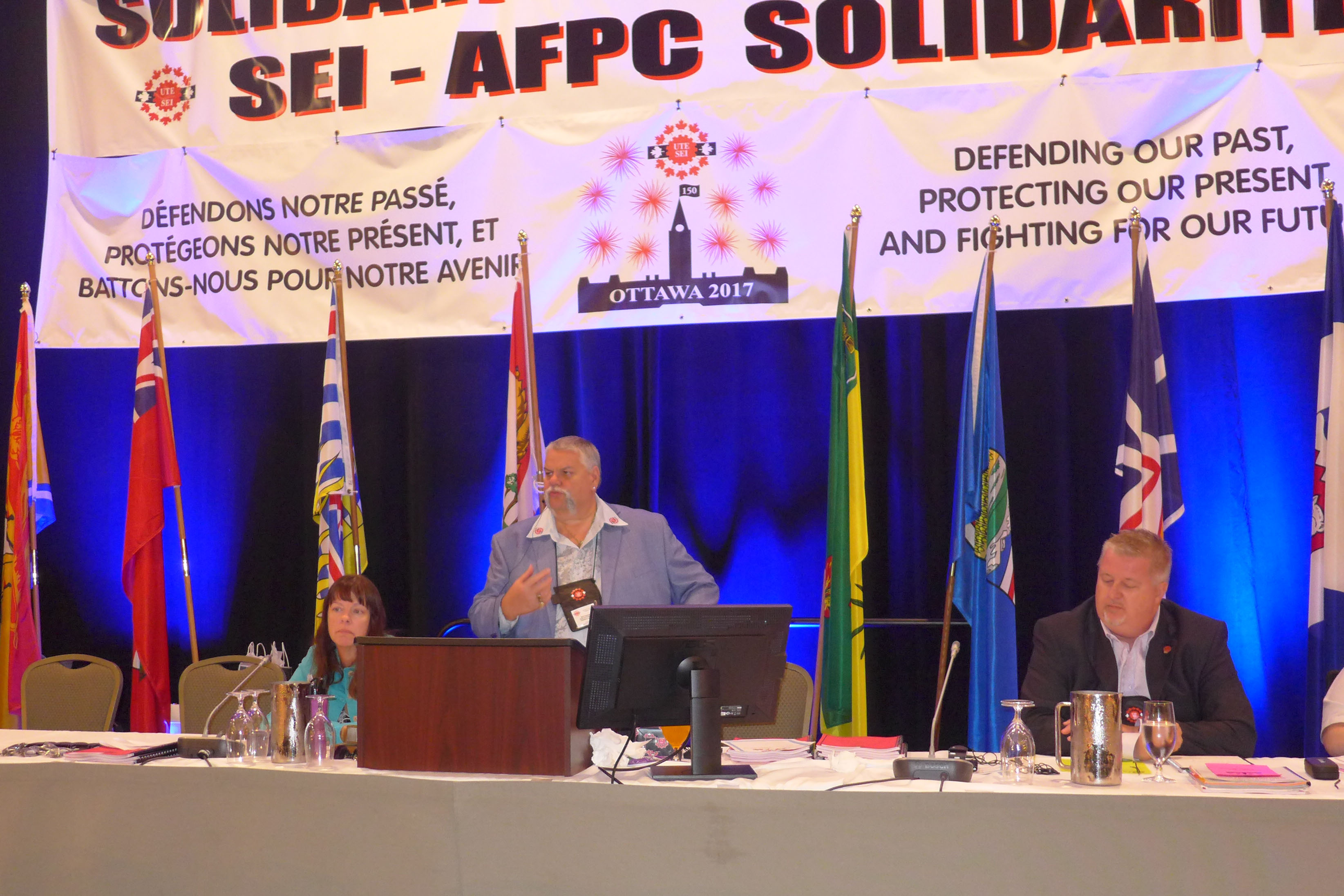 Annette Melanson, Robert Campbell, Marc Brière