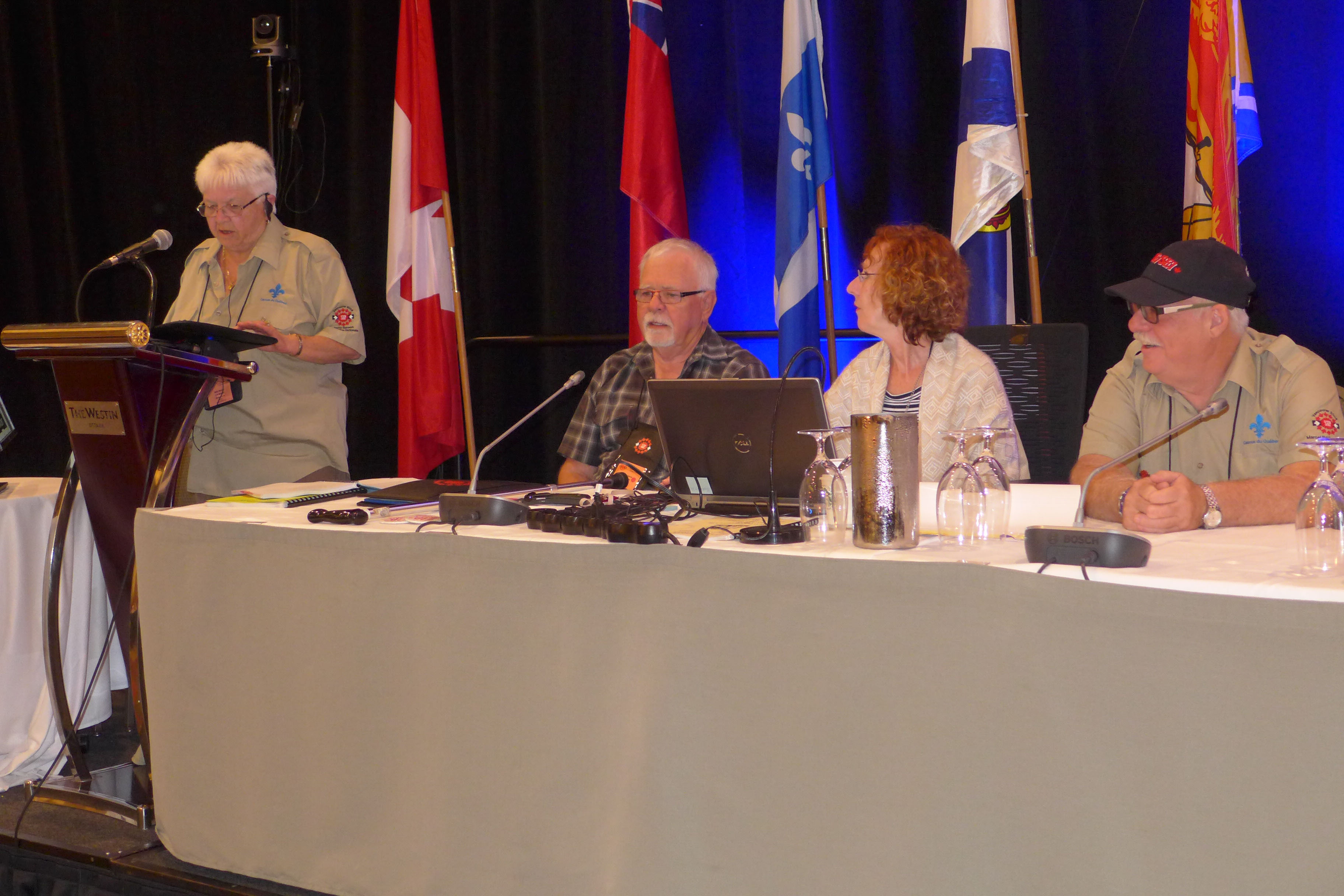 Comité des candidatures - Betty Bannon, Jean Bergeron, Marcel Bertrand 
