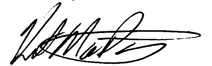 Kent MacDonald's signature