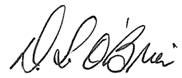 Shane O'Brien signature