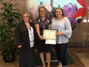 Karine Viau, Gesine Campbell, Amélie Viau
