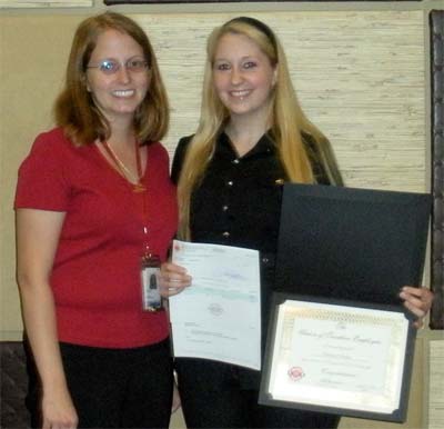 Brianne Axelson with Sarah Redd