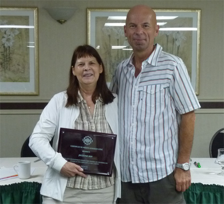 Jocelyne Roy et Jean-Pierre Fraser