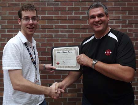 Brad Vanloo and Johann Ackermann