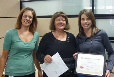 Danièle Hébert, Sylvie Lahaie and Roxanne Fraser