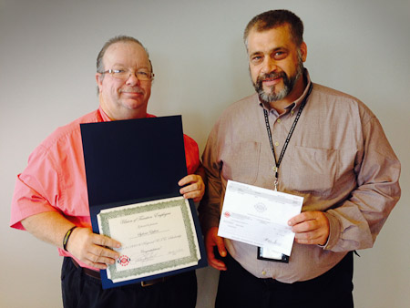 Randy McKeown and Angelo Epifanie