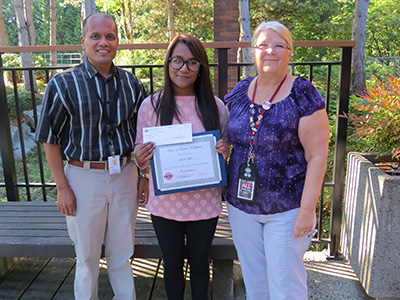 Dharma Kafle, Sheetal Kafle and Terry Ruyter 