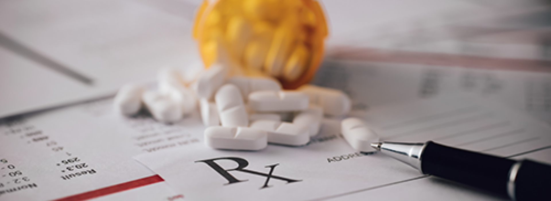 prescription and pills