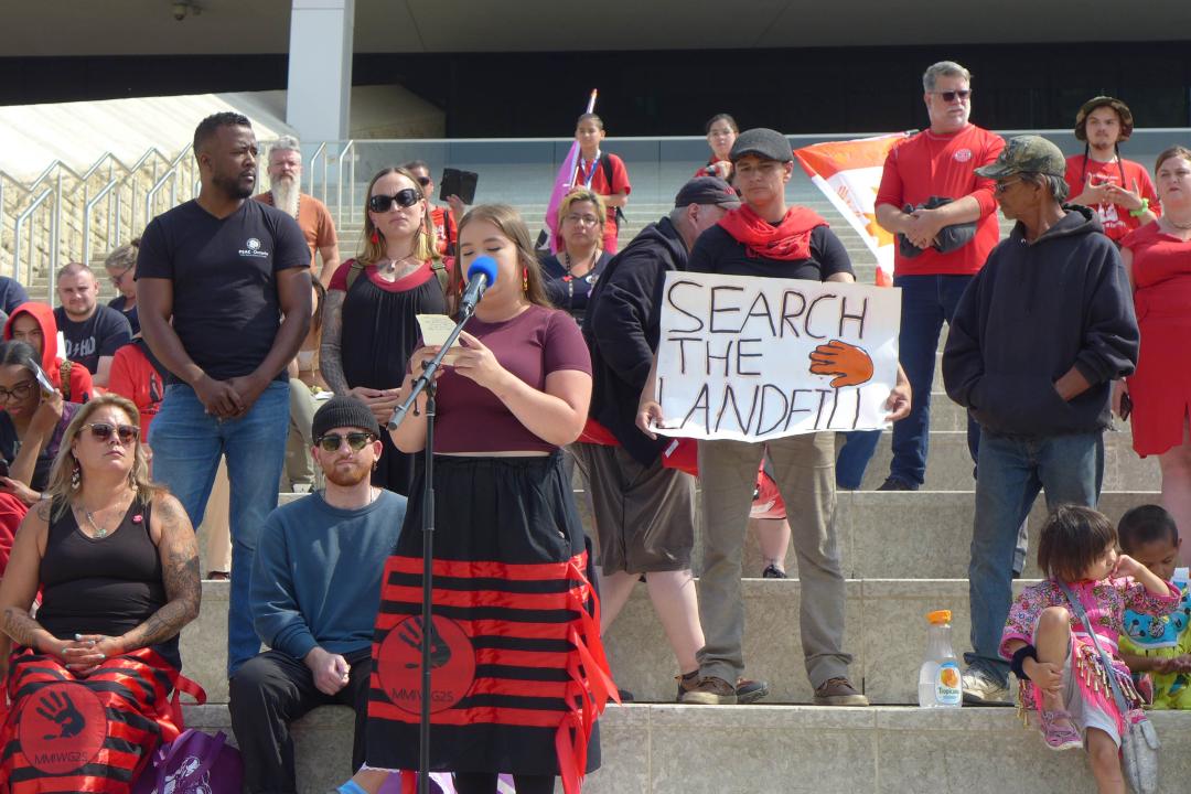 One of those who lost a relative