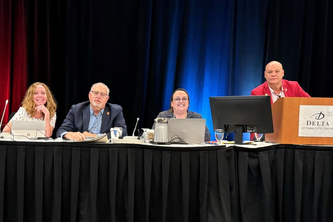 Jennifer MacPherson, Brian Oldford, Shirin Amiri, Doug Gaetz