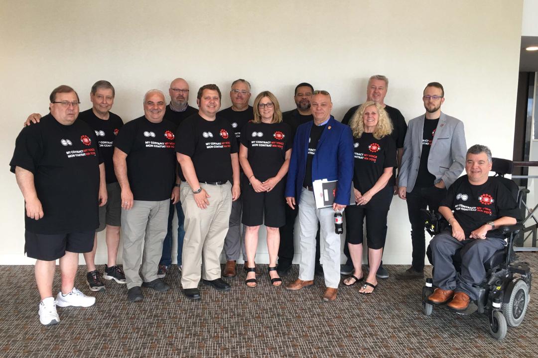 Greg Krokosh, Gary Esslinger, Cosimo Crupi, Adam Jackson, Ken Bye, Brian Oldford, Kimberley Koch, Eddy Aristil, Doug Gaetz, Linda Koenders, Marc Brière, Jérôme Martel, Daniel Camara