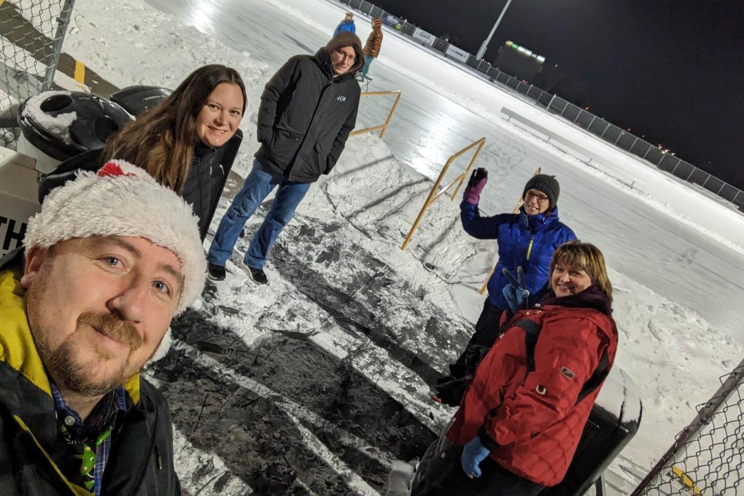 Kevin Welgush, président de la section locale