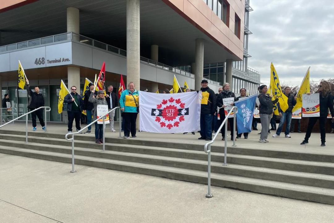 Le BCGEU apporte son soutien