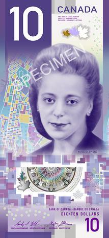 $10 with Viola Desmond's image