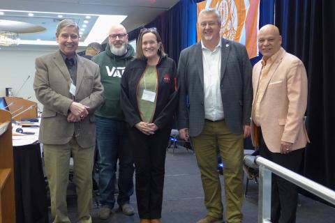 Barb Pawlovich receives the Godfroy Côté Award